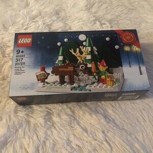 New Lego 40484 Limited Edition Christmas North Pole Building Toy 317 pcs